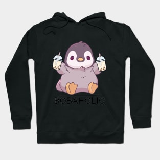 Bobaholic Pengu Needs Help! Hoodie